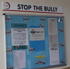 Stop the Bully signage board