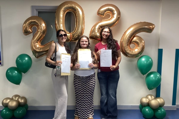 Sixth Form Students celebrating results