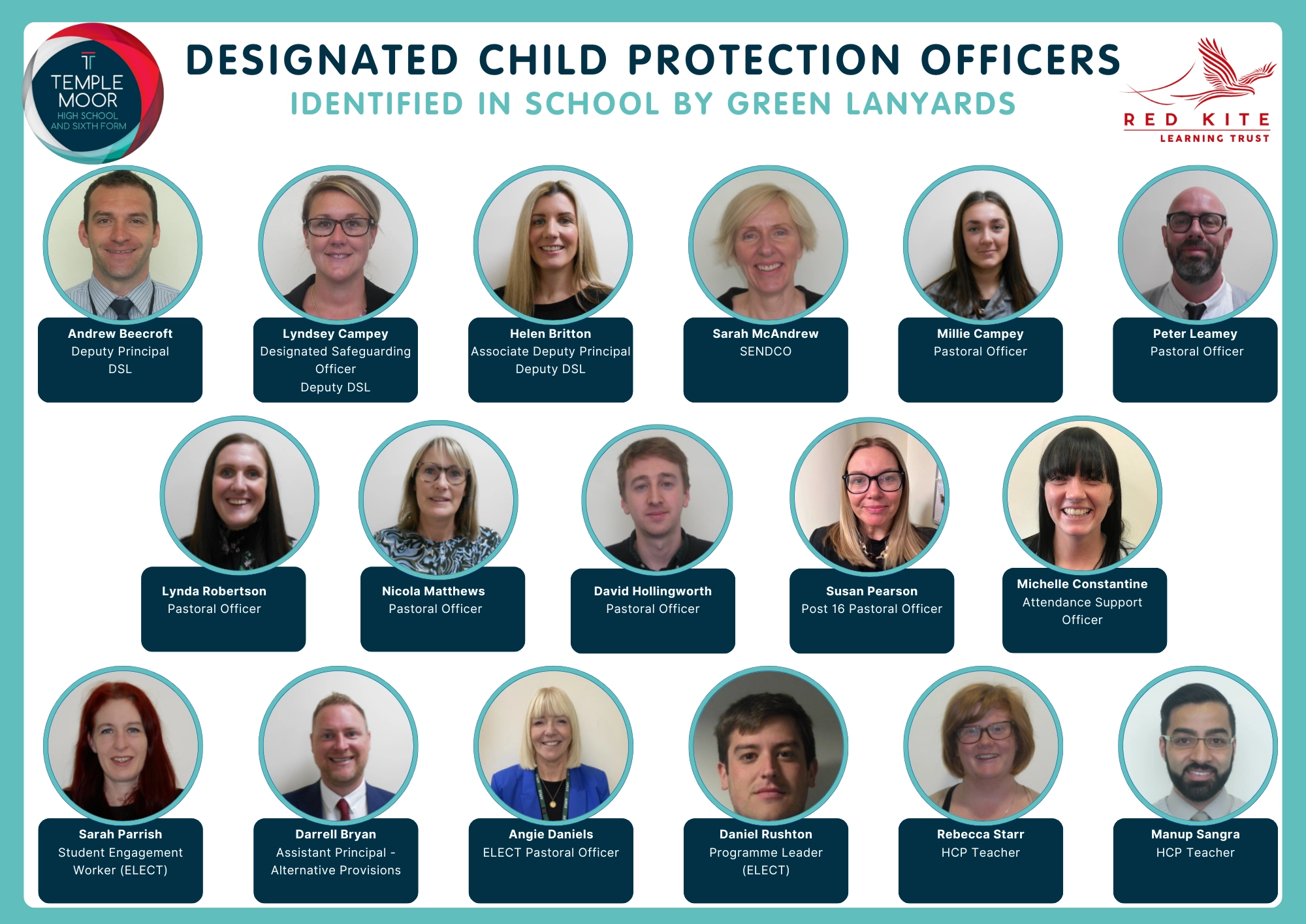 A4 Designated Child Protection Officers September 25