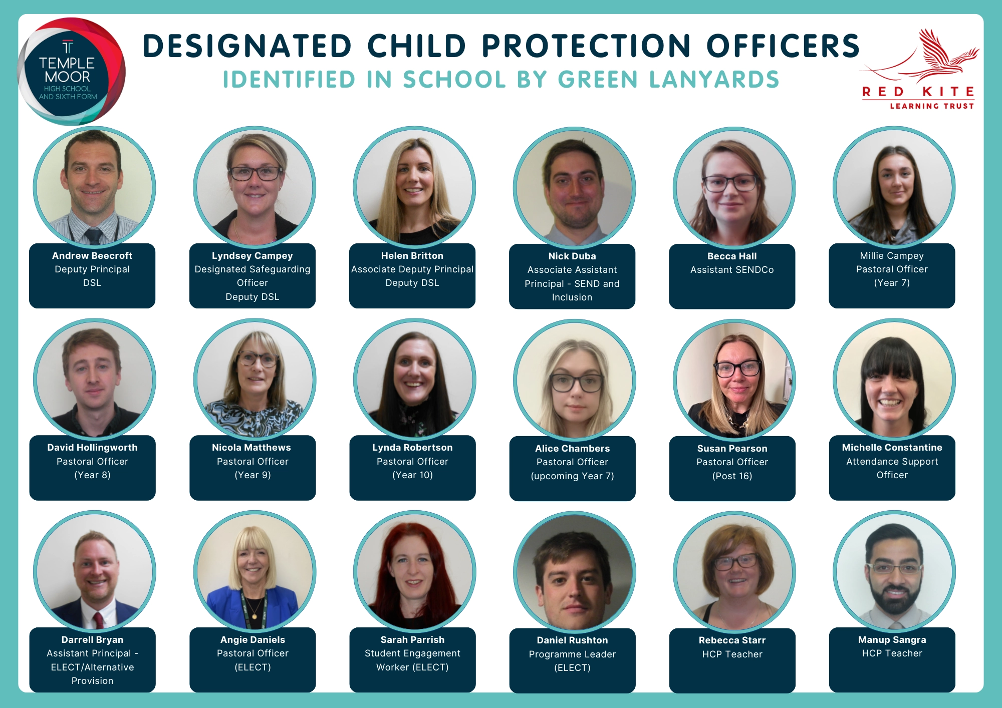 A4 Designated Child Protection Officers September 25