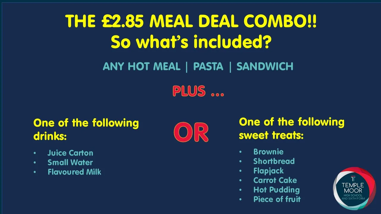Meal Deal Combo Sept 23